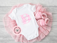 Custom Monogram Onesie