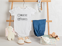 Twin Baby Onesie Set