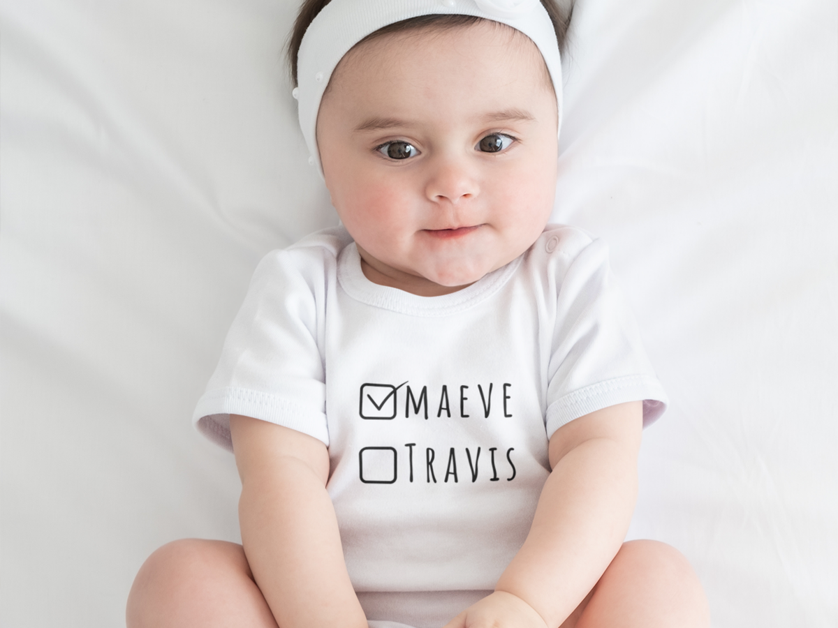 Twin Baby Onesie Set